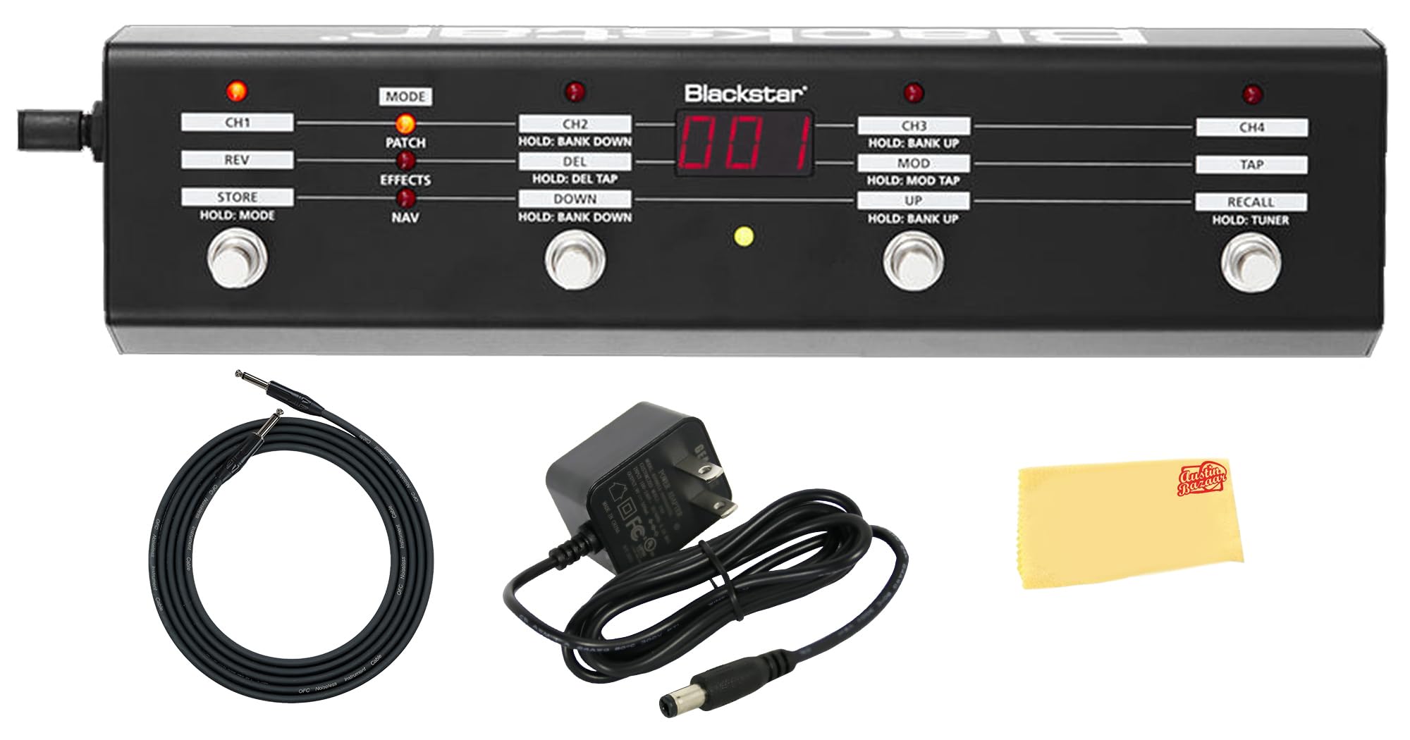 【美品】Blackstar FS-10 フットコントローラー ブラックスター Amazon | Blackstar FS-10 多機能3モードフットコントローラーバンドル